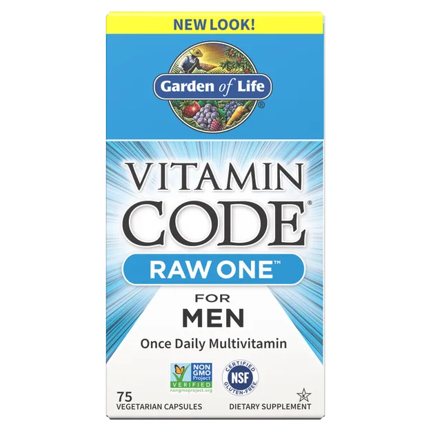 Garden of Life Vitamin Code Raw One for Men Multivitamin