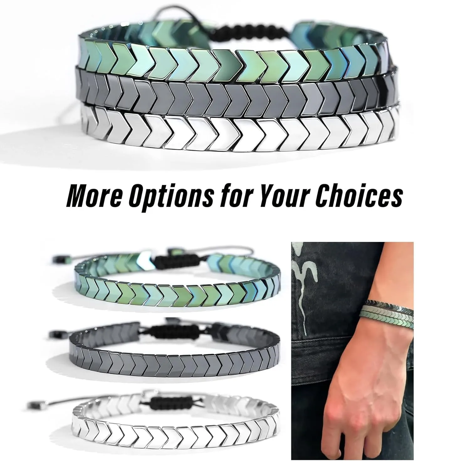 Mens Bracelets for Men Him Gifts for Men Birthday Gifts for Men Who Have Everything Small Bifts for Men Unique Valentines Christmas Stocking Stuffers Day