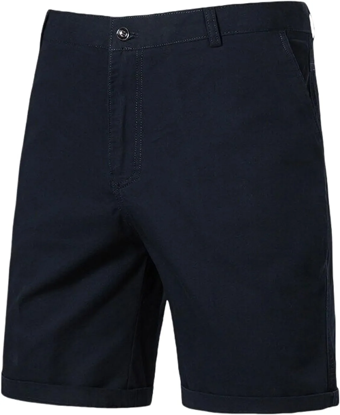 Men's Stretch Chino Short Performance Relaxed Fit Cargo Shorts Summer Lightweight Outdoor Hiking Short with Pocket