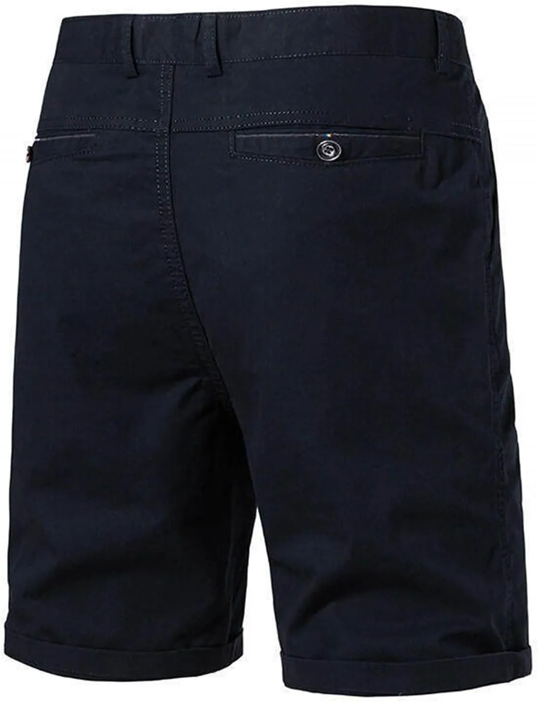 Men's Stretch Chino Short Performance Relaxed Fit Cargo Shorts Summer Lightweight Outdoor Hiking Short with Pocket