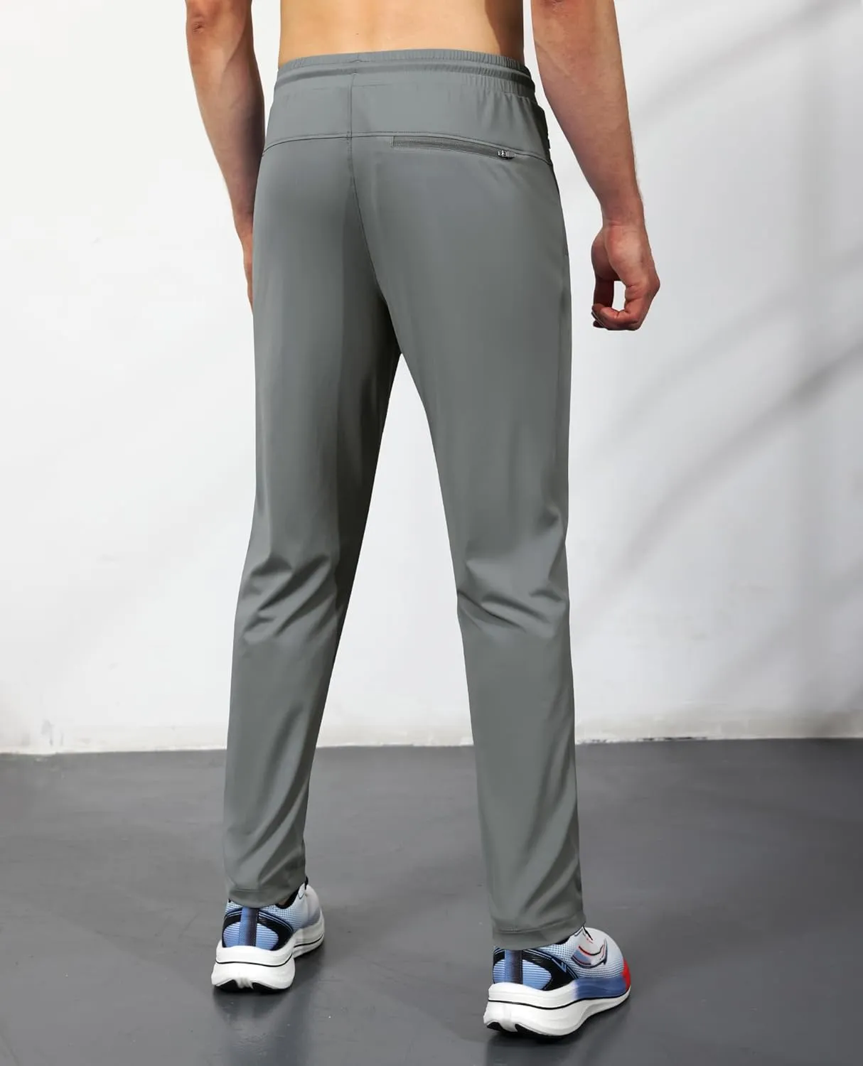 Men's Sweatpants with Zipper Pockets, Athletic Joggers Pants for Running, Workout, Outdoor